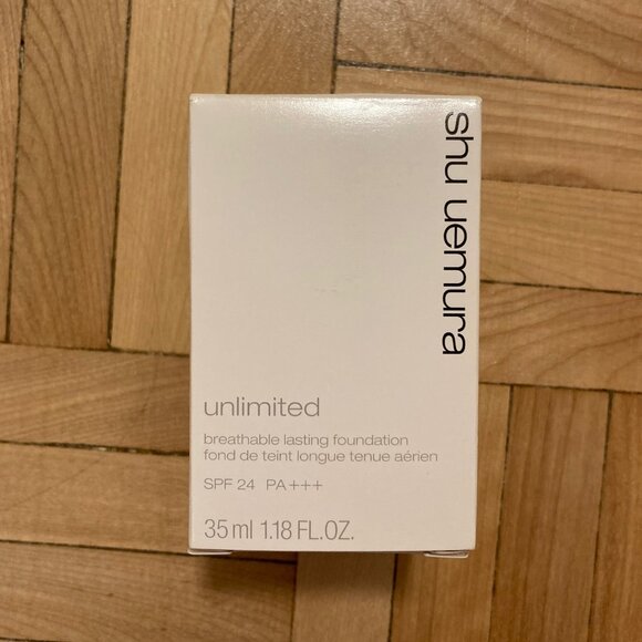 Shu Uemura Unlimited Breathable Lasting Foundation 664 Medium Light Shell - Picture 1 of 2
